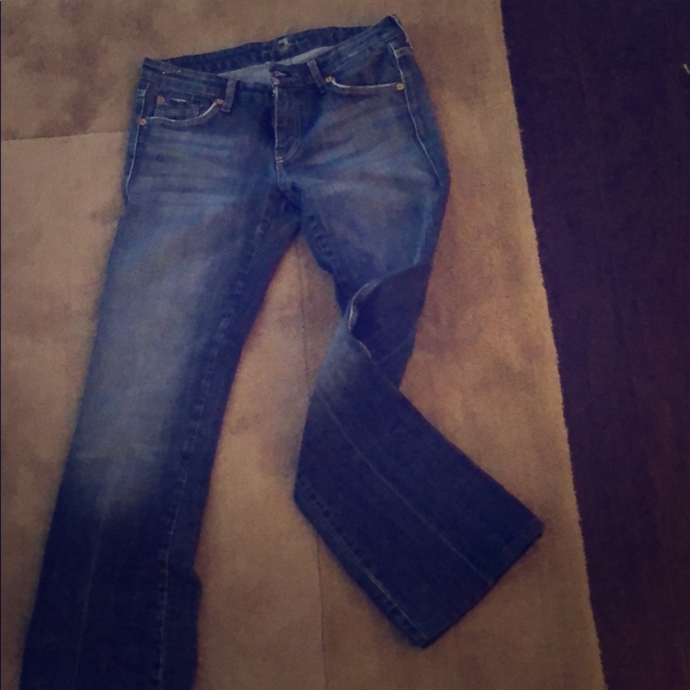 A Pocket traditional seven jeans